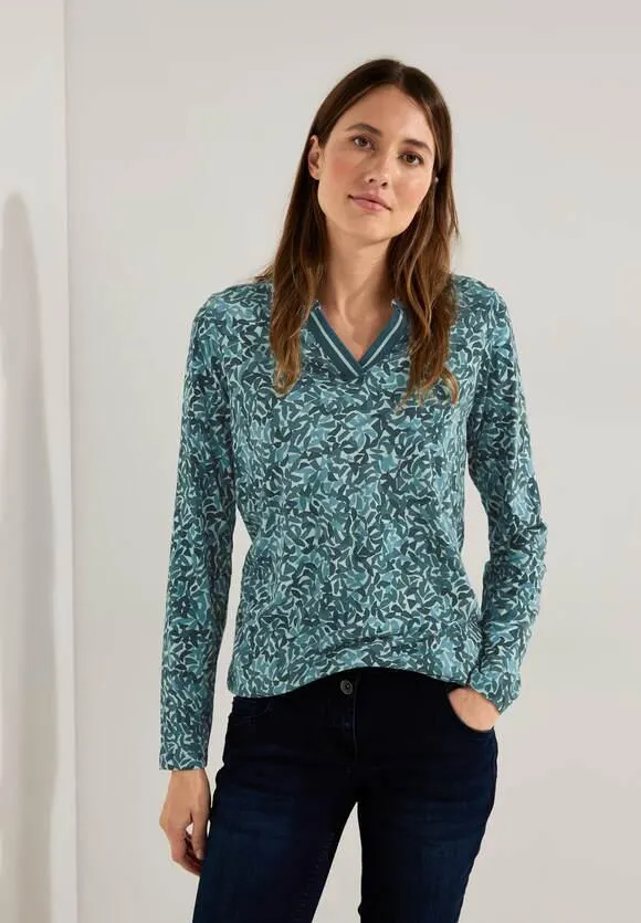 Tuniekshirt met onopvallende print