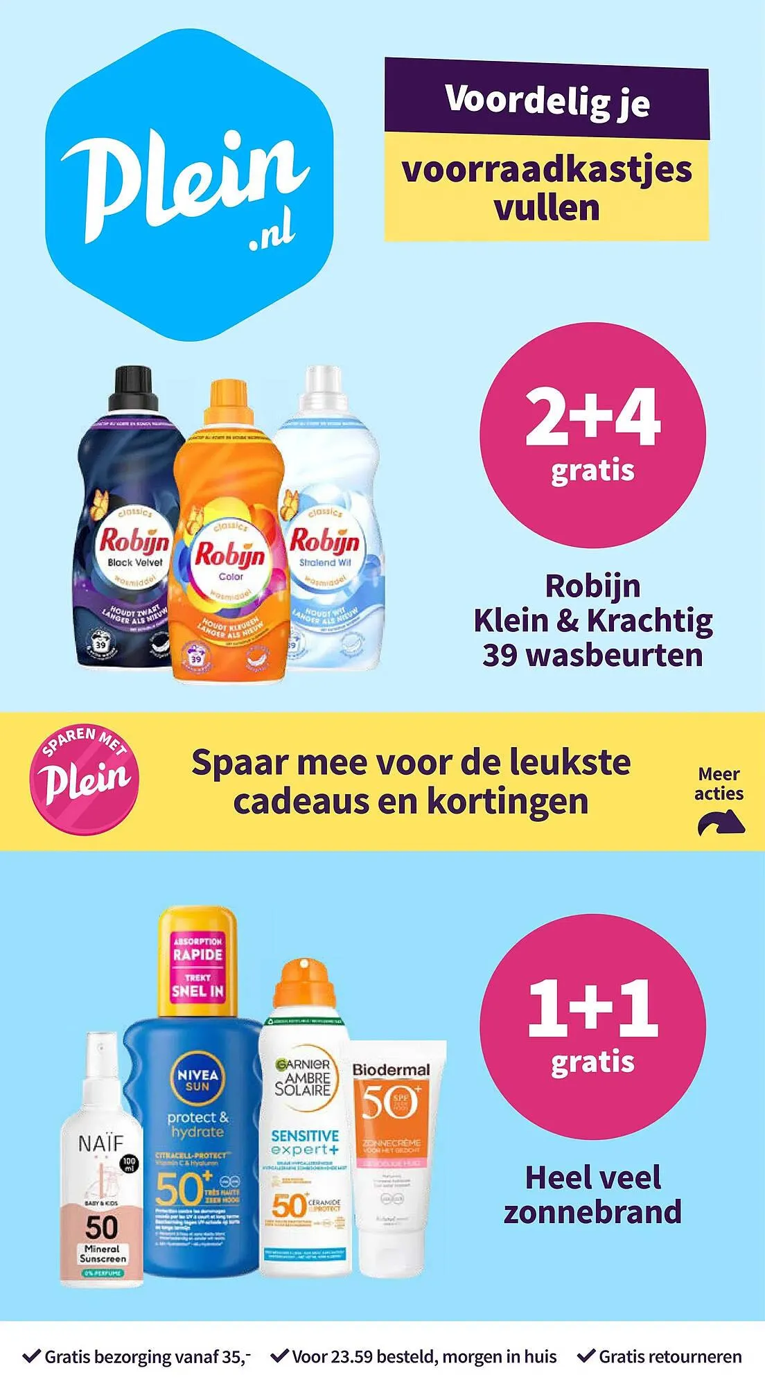 Plein.nl folder van 8 maart tot 12 maart 2026 - Folder pagina 1