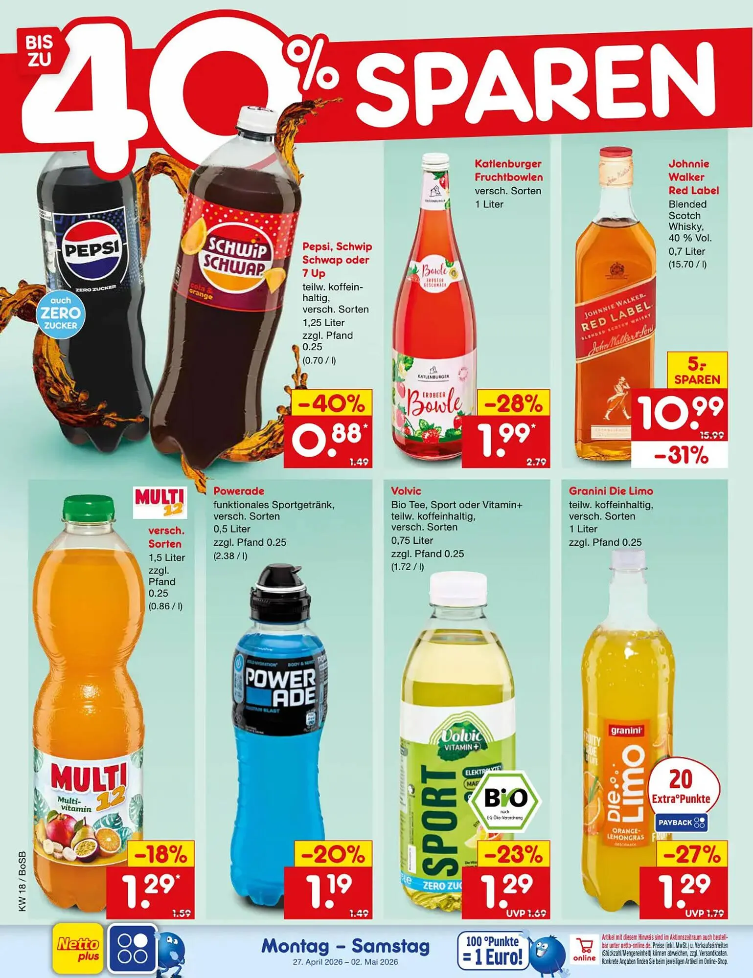 Netto Marken-Discount DE folder van 27 april tot 2 mei 2026 - Folder pagina 22