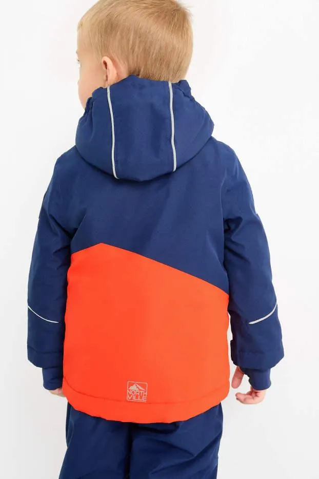 Ski jacket with hood - waterproof