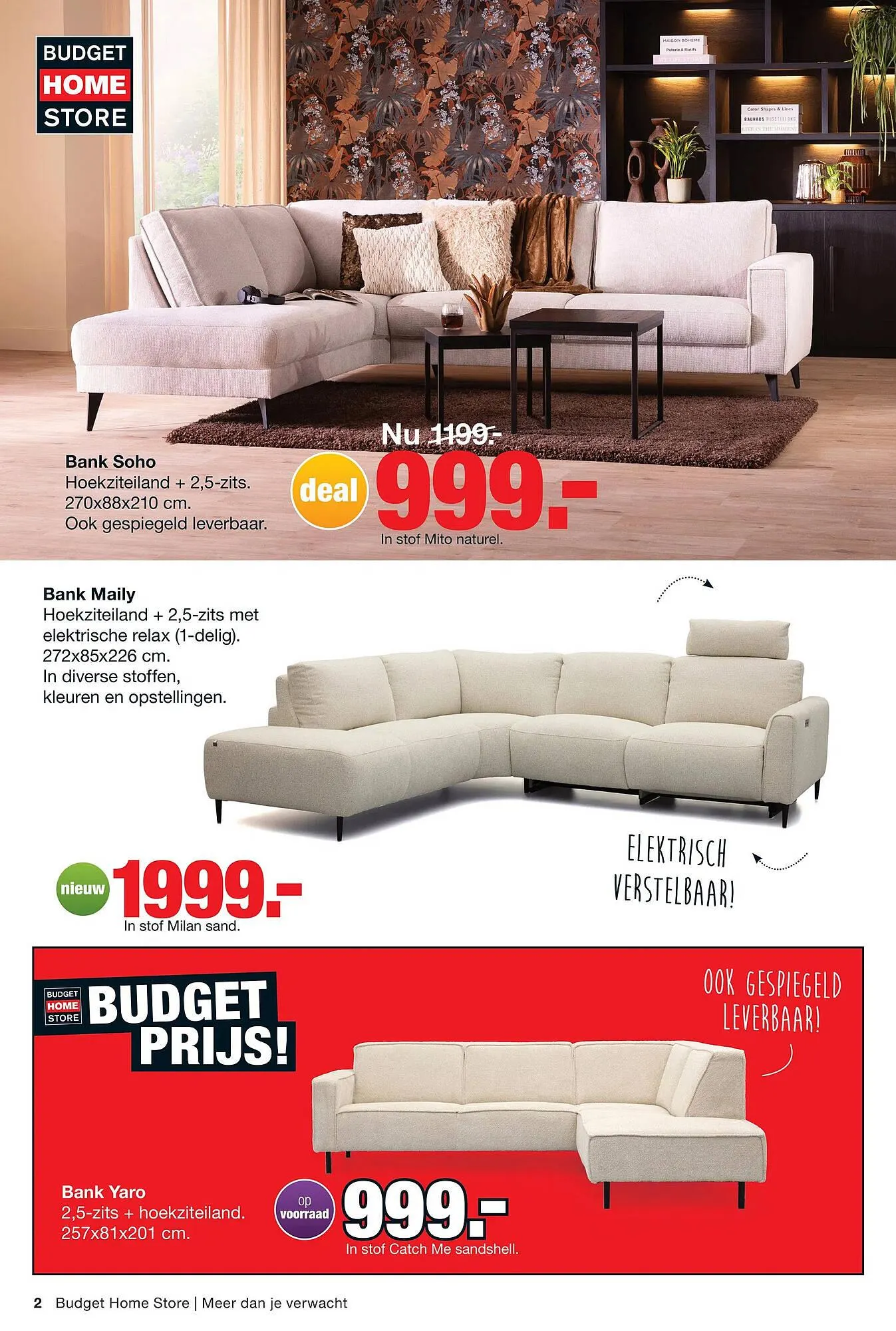 Budget Home Store folder van 11 oktober tot 9 november 2025 - Folder pagina 2