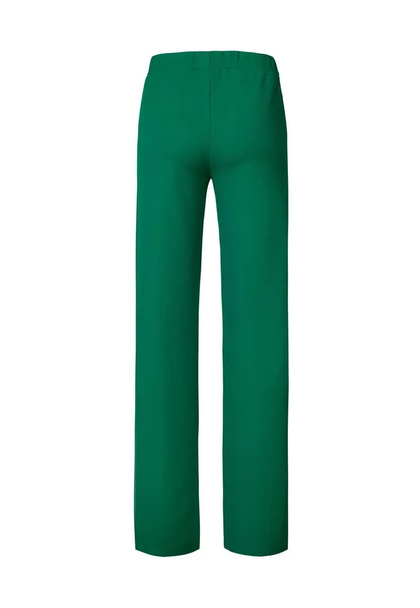 Broek wide leg groen 36"