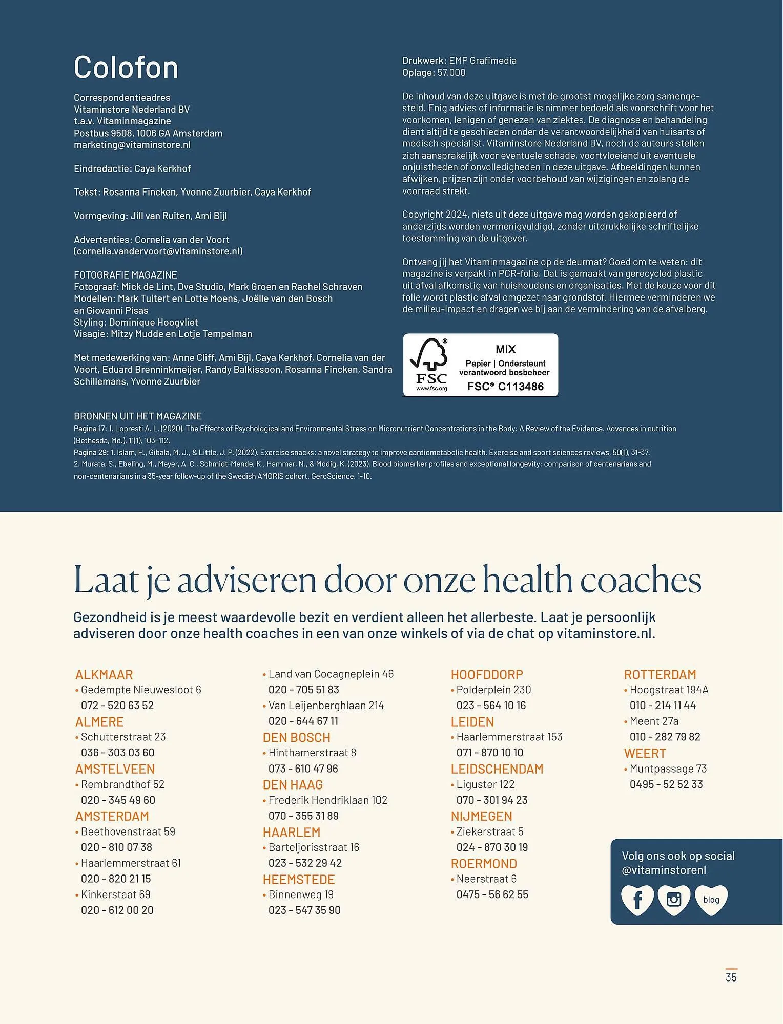 Vitaminstore magazine van 3 juni tot 30 juni 2024 - Folder pagina 35