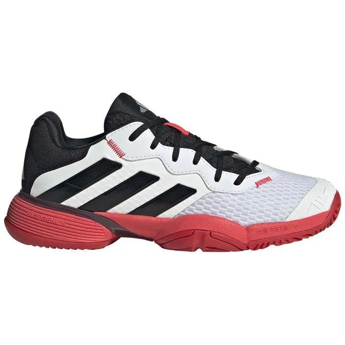 Adidas Barricade tennisschoenen junior cloud white core black lucid red