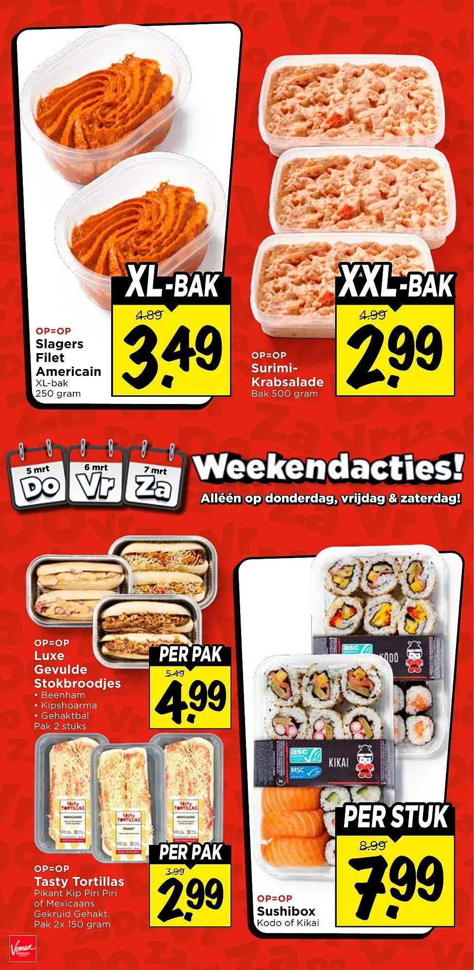 Vomar Voordeelmarkt folder van 1 maart tot 7 maart 2026 - Folder pagina 41