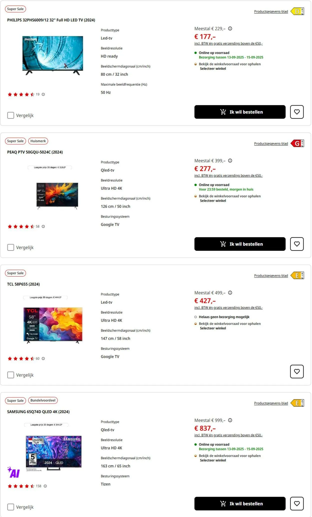 Media Markt Actuele folder van 11 september tot 11 oktober 2025 - Folder pagina 2