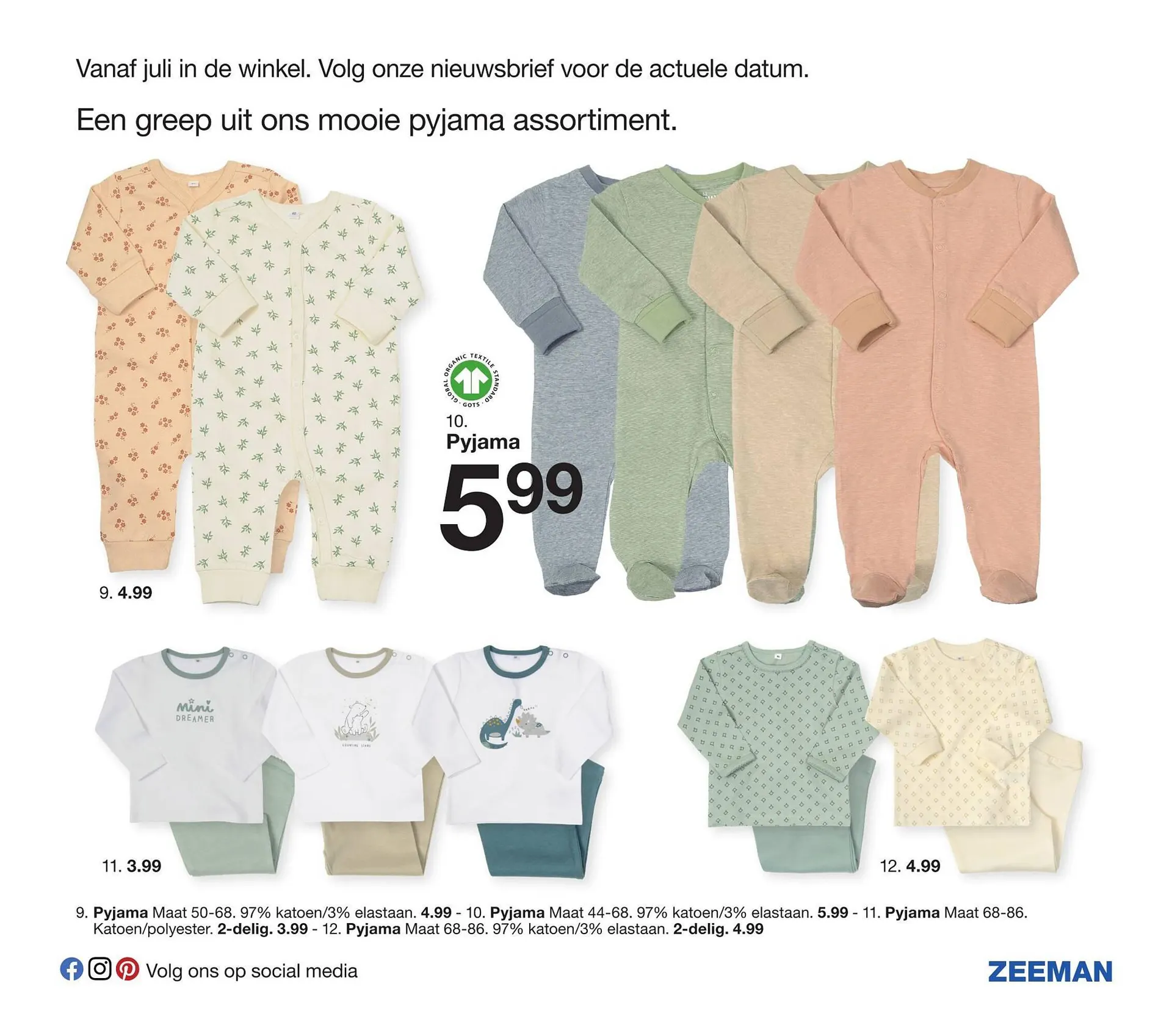 Zeeman baby folder van 29 juli tot 22 december 2024 - Folder pagina 21