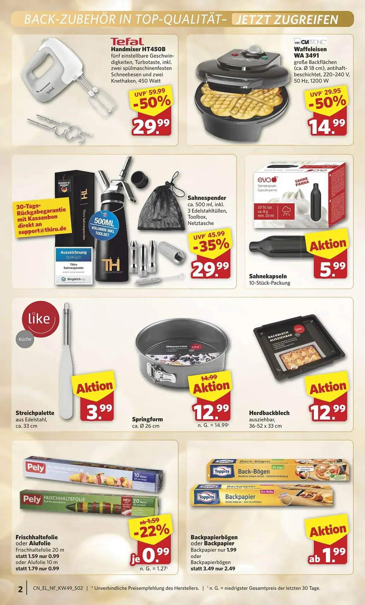 Combi Markt DE folder van 1 december tot 6 december 2025 - Folder pagina 2