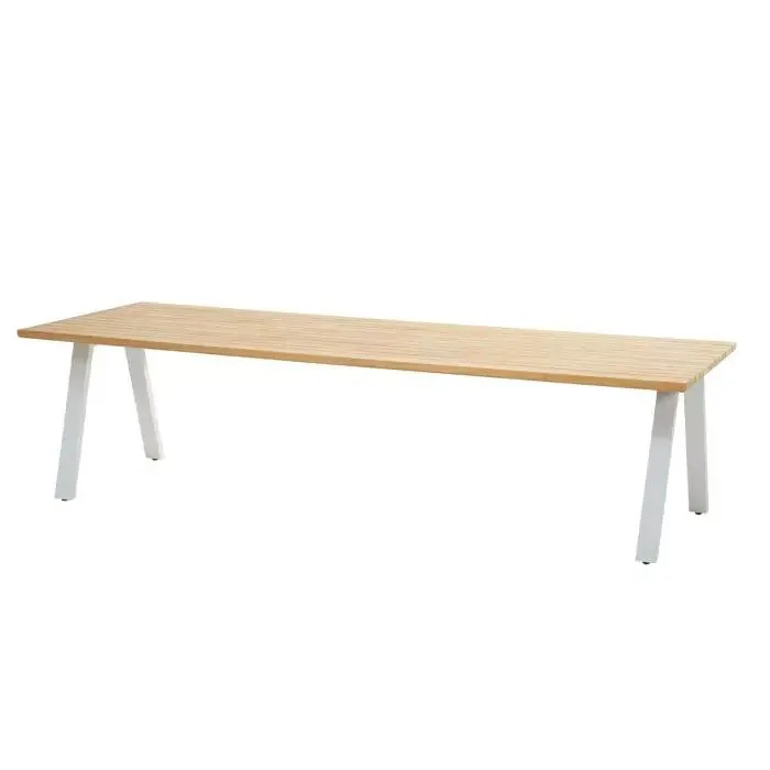 Ambassador tuintafel 300 x 100 - frost grey