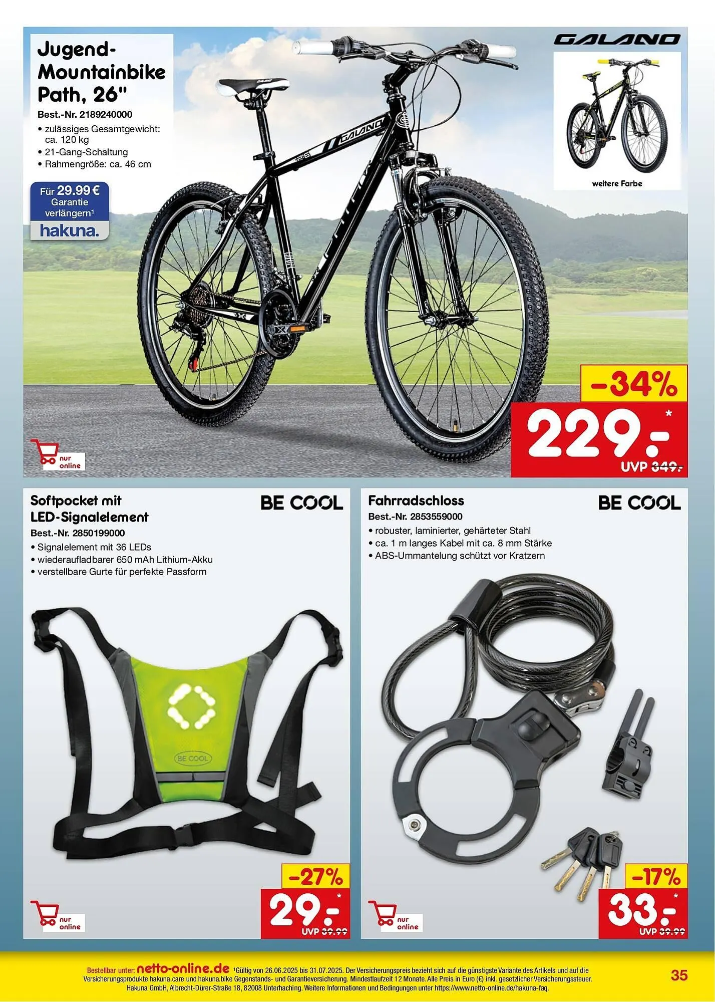 Netto Marken-Discount DE folder van 30 juni tot 31 juli 2025 - Folder pagina 35