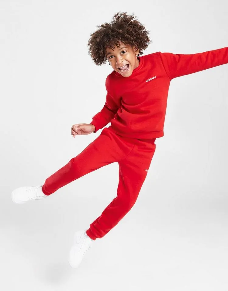McKenzie Mini Essential Fleece Crew Tracksuit Children