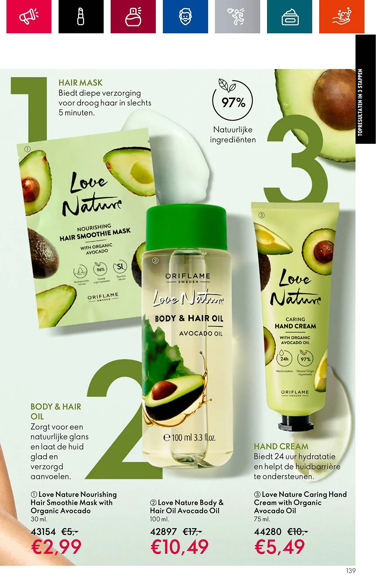 Oriflame folder van 28 juni tot 18 juli 2023 - Folder pagina 139