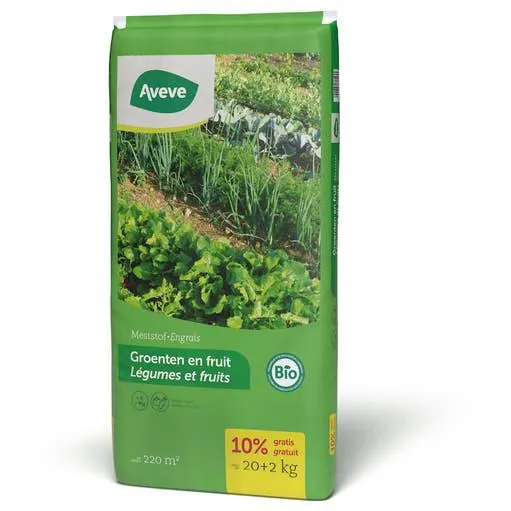 Meststof voor groenten en fruit