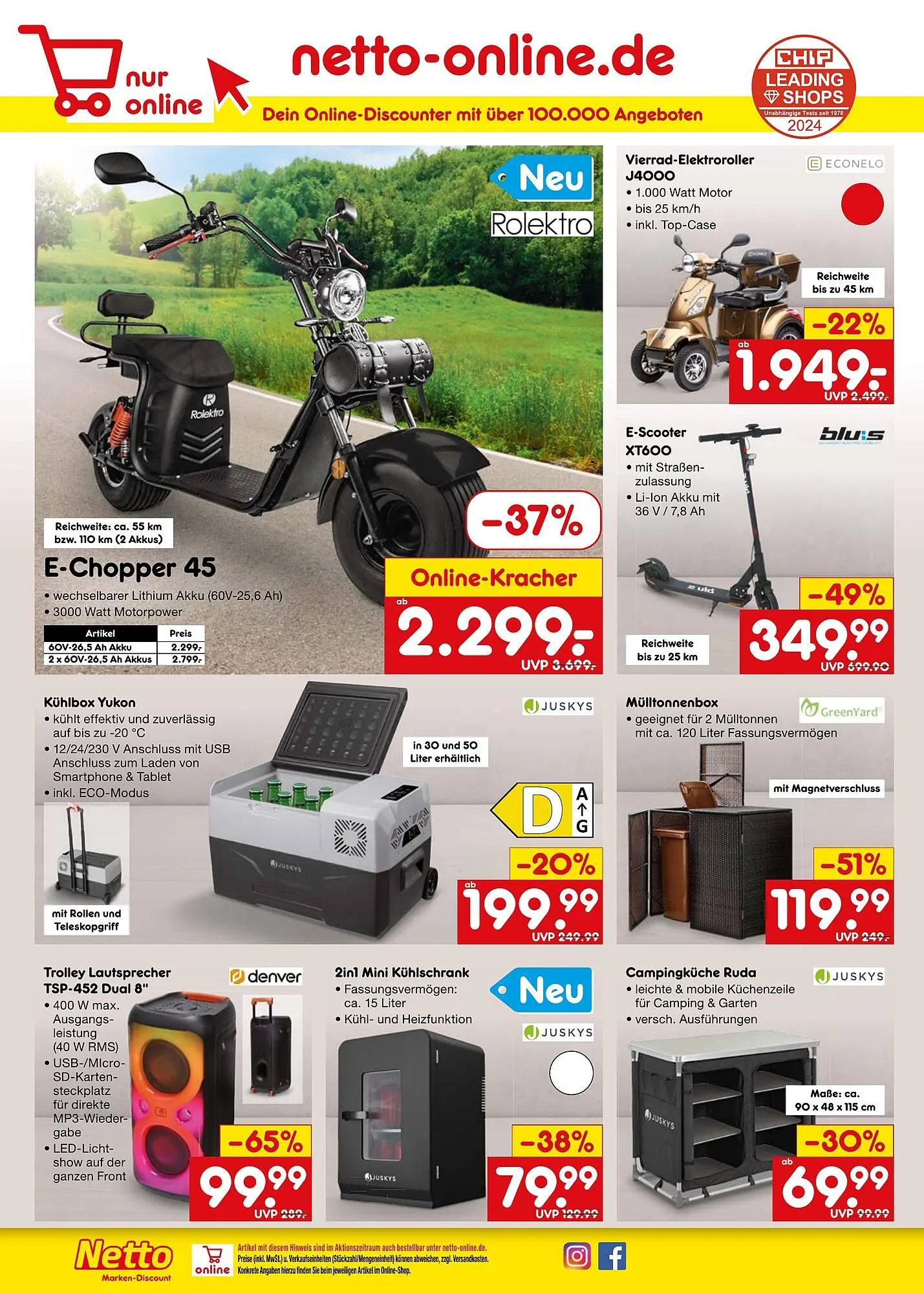 Netto Marken-Discount DE folder van 17 juni tot 22 juni 2024 - Folder pagina 24