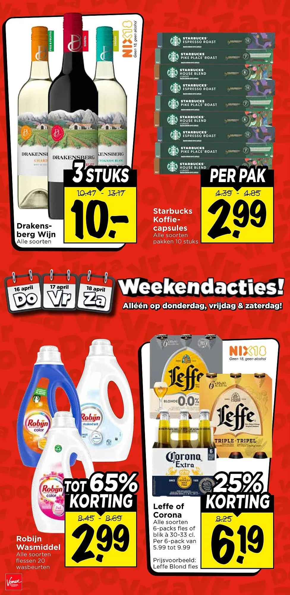 Vomar Voordeelmarkt folder van 12 april tot 18 april 2026 - Folder pagina 38