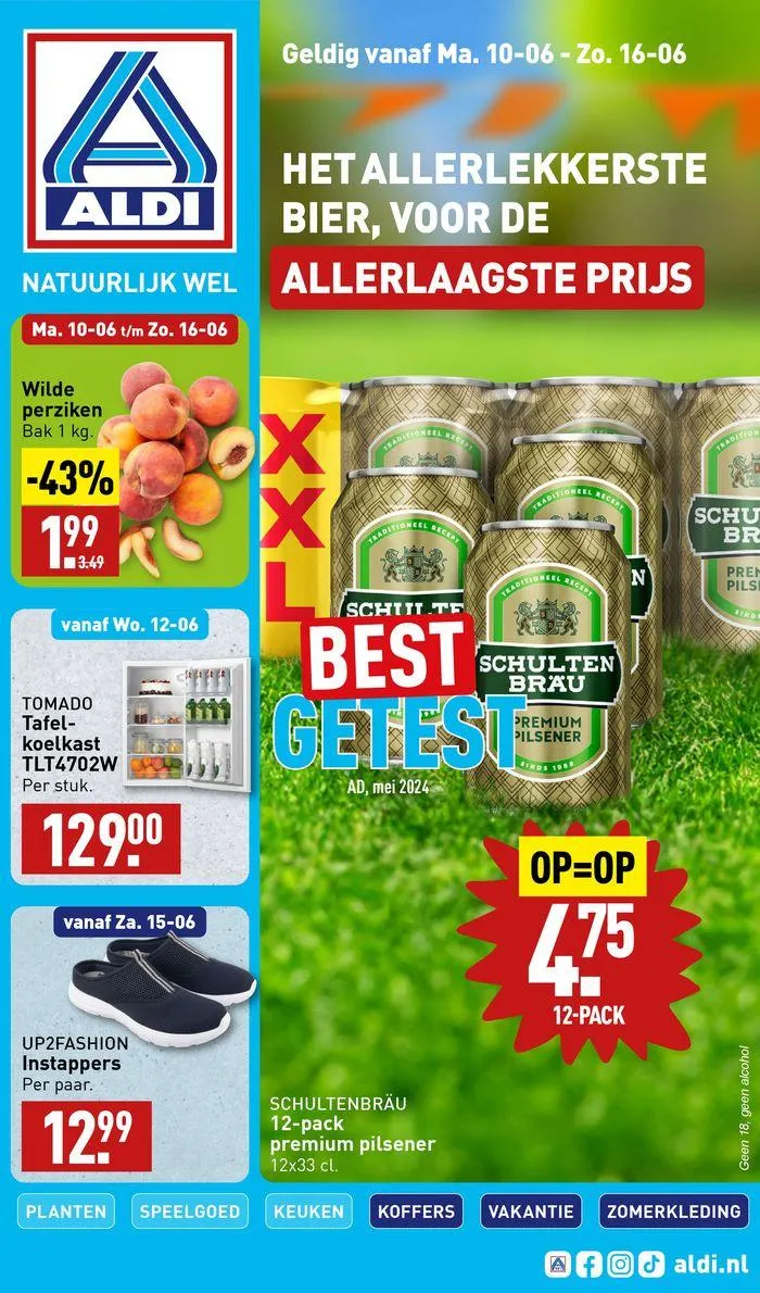 Folder Aldi van 6 juni tot 20 juni 2024 - Folder pagina 1