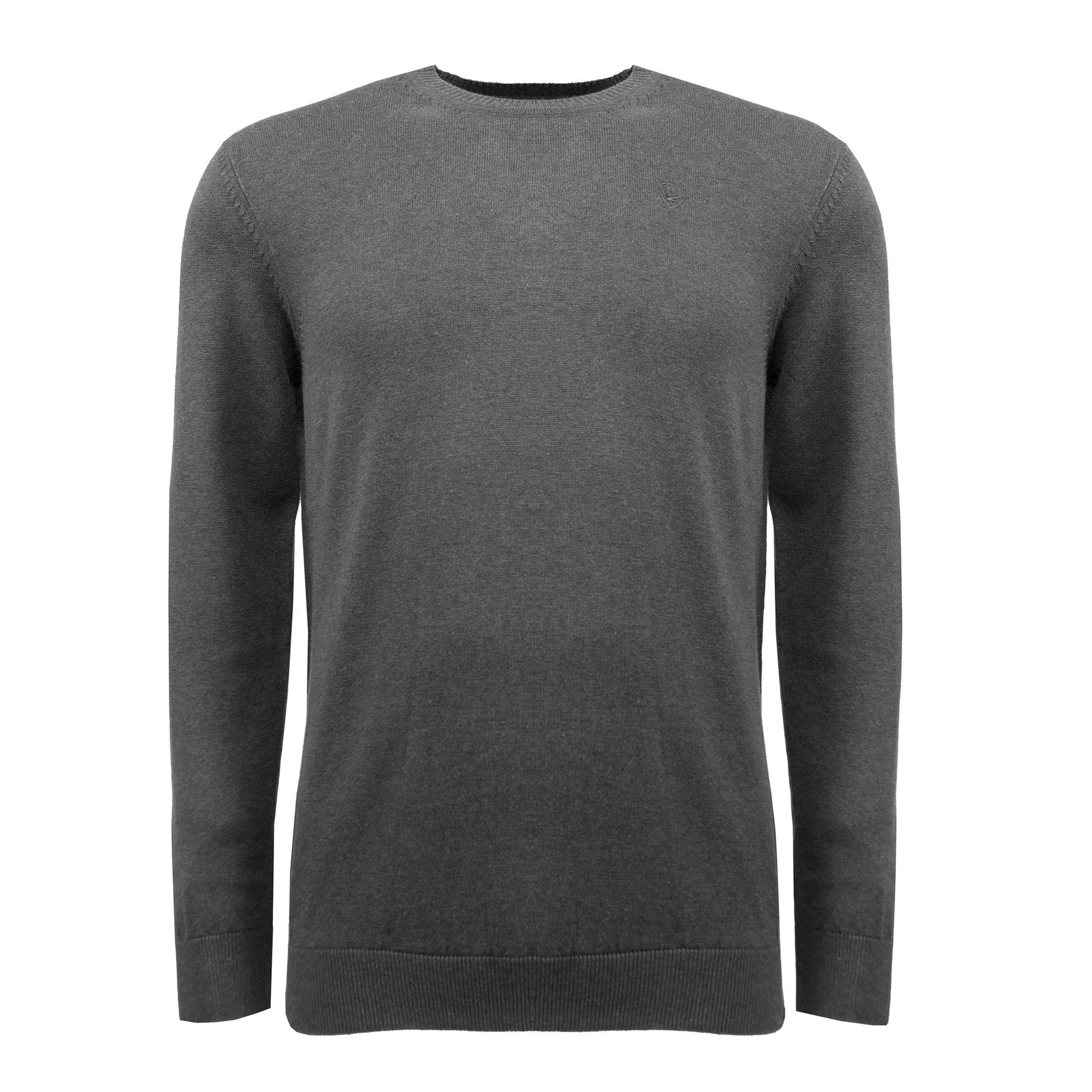 organic katoenen trui antraciet
