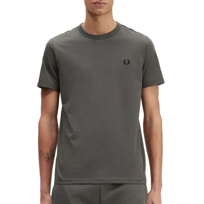 Fred Perry Contrast Tape Ringer Shirt Heren