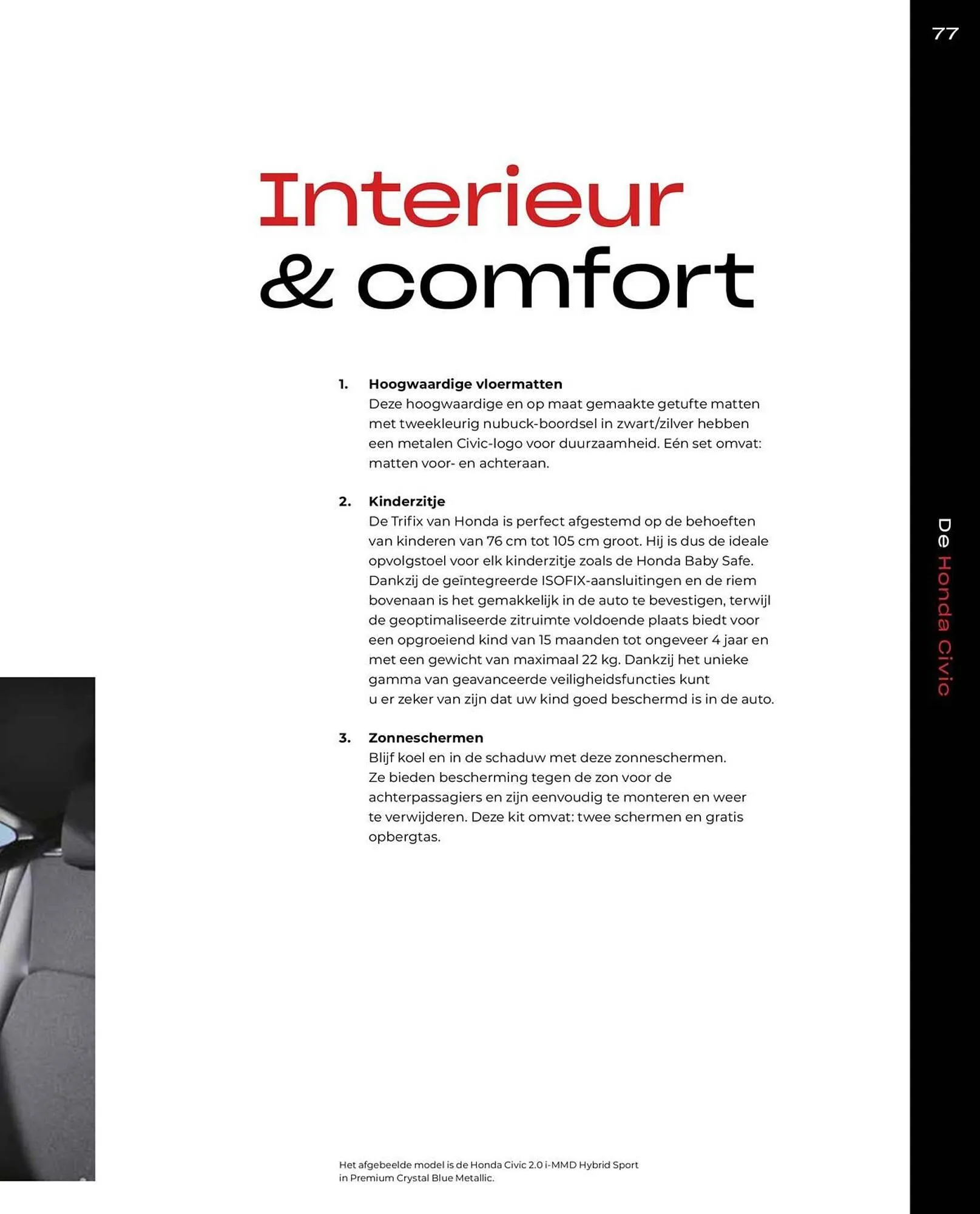 Honda folder van 16 september tot 31 december 2025 - Folder pagina 77