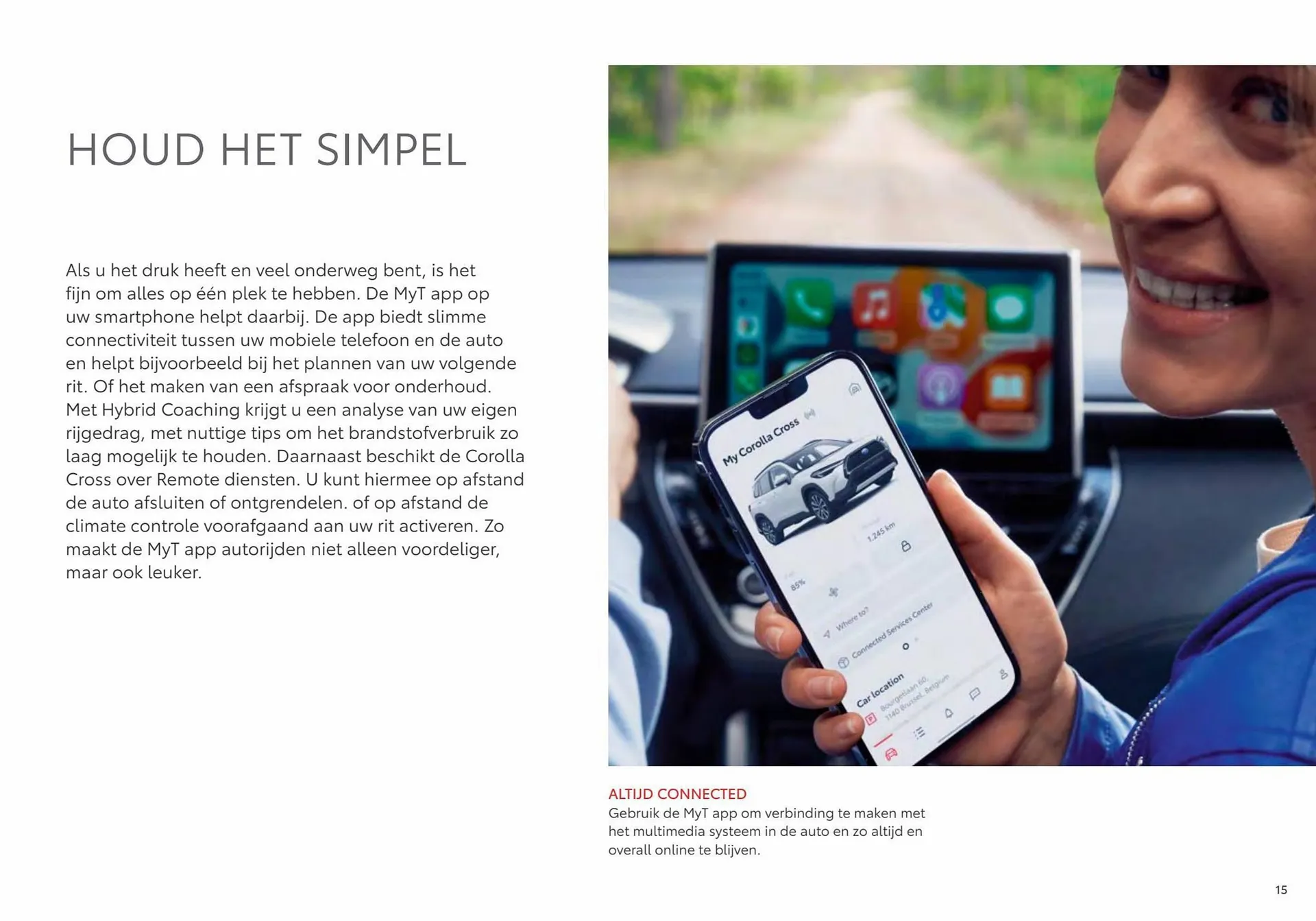 Toyota Corolla Cross folder van 8 januari tot 8 januari 2024 - Folder pagina 15