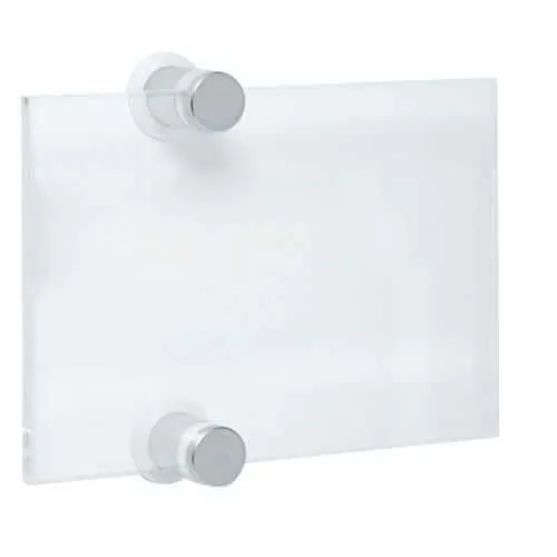 Deurbordje Crystal Sign - A6 - Durable