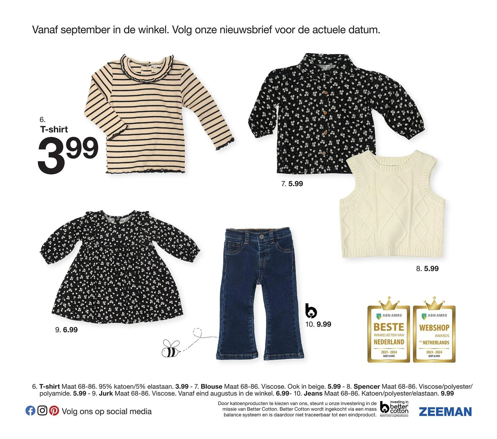 Zeeman baby folder van 29 juli tot 22 december 2024 - Folder pagina 29