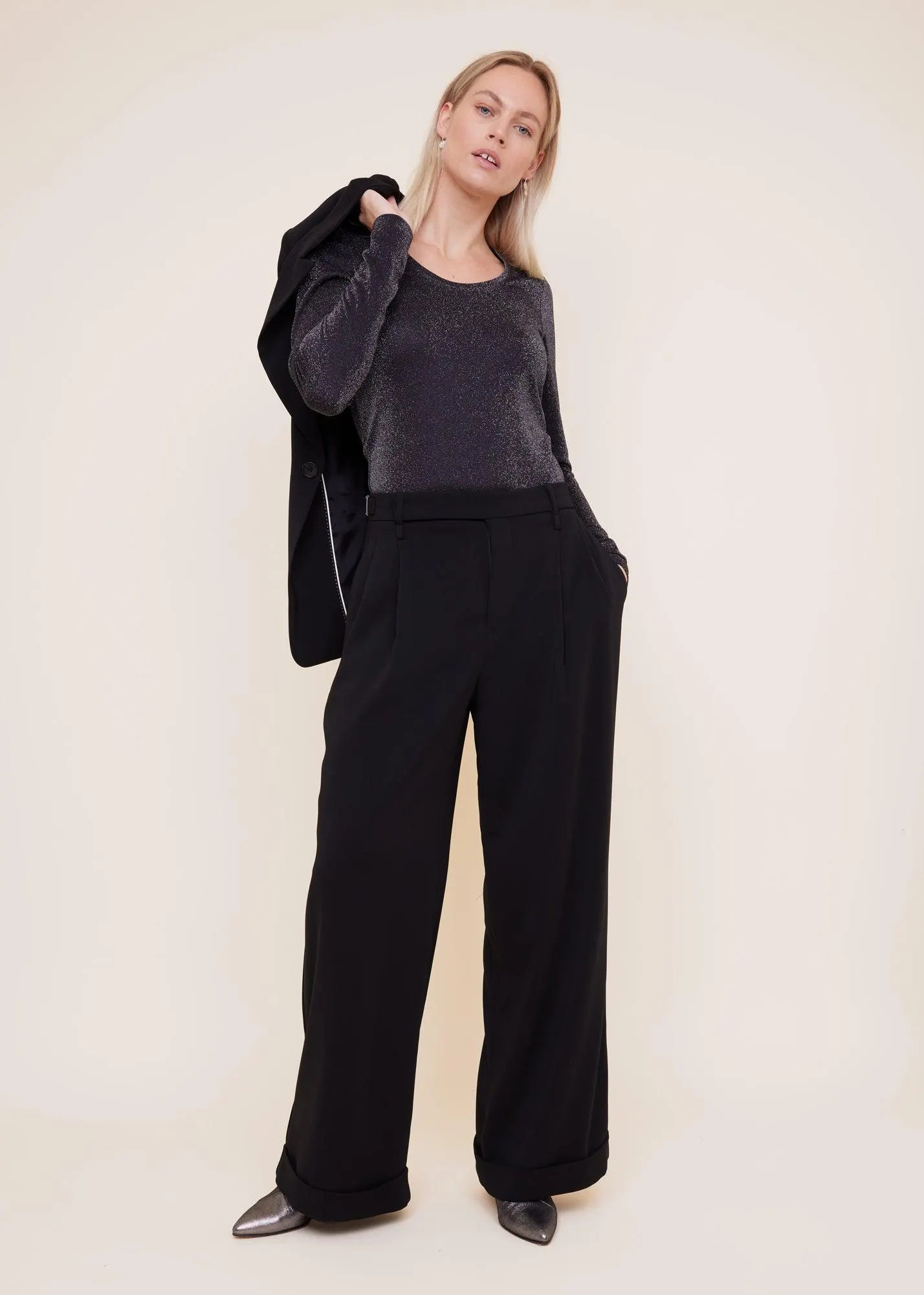 Basic glitter longsleeve