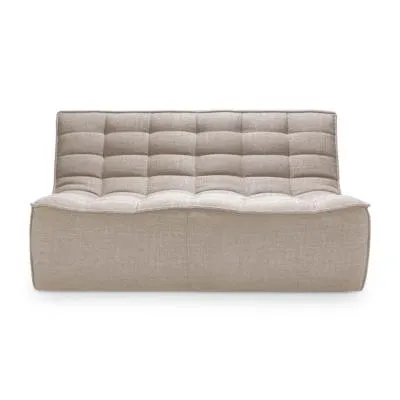 Ethnicraft - Sofa N701 - beige Sofa N701 beige - 2 seat