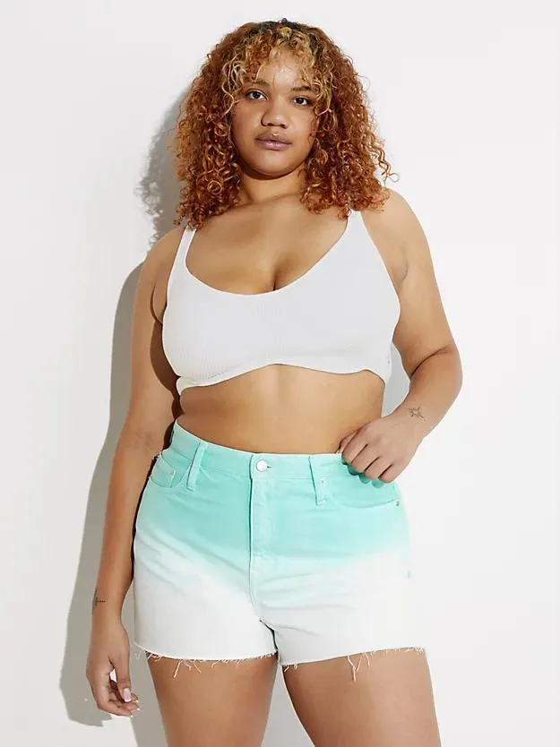 Katoengebreide bralettetop - Pride