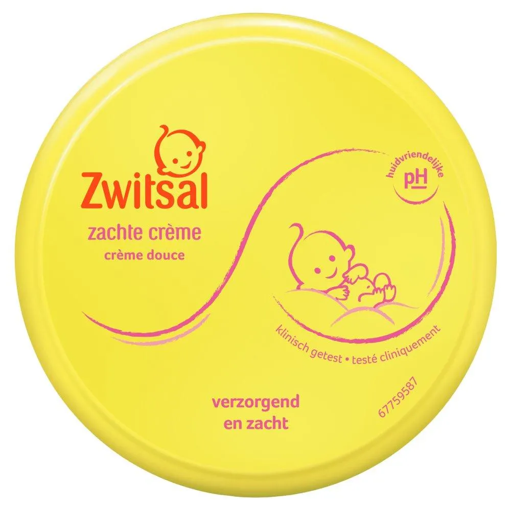 Zwitsal zachte creme pot 200ml