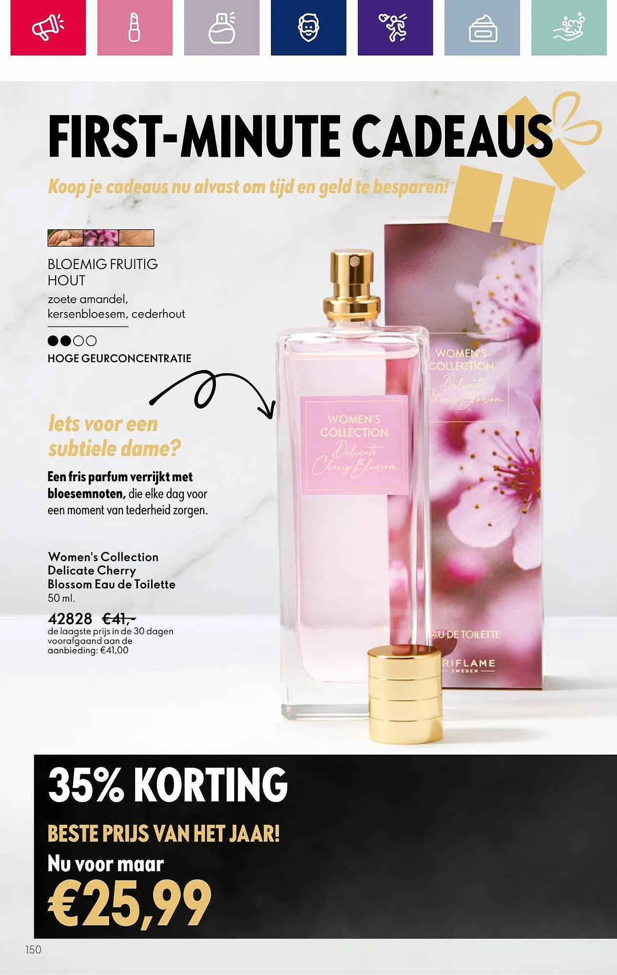 Oriflame folder van 25 oktober tot 7 november 2023 - Folder pagina 150