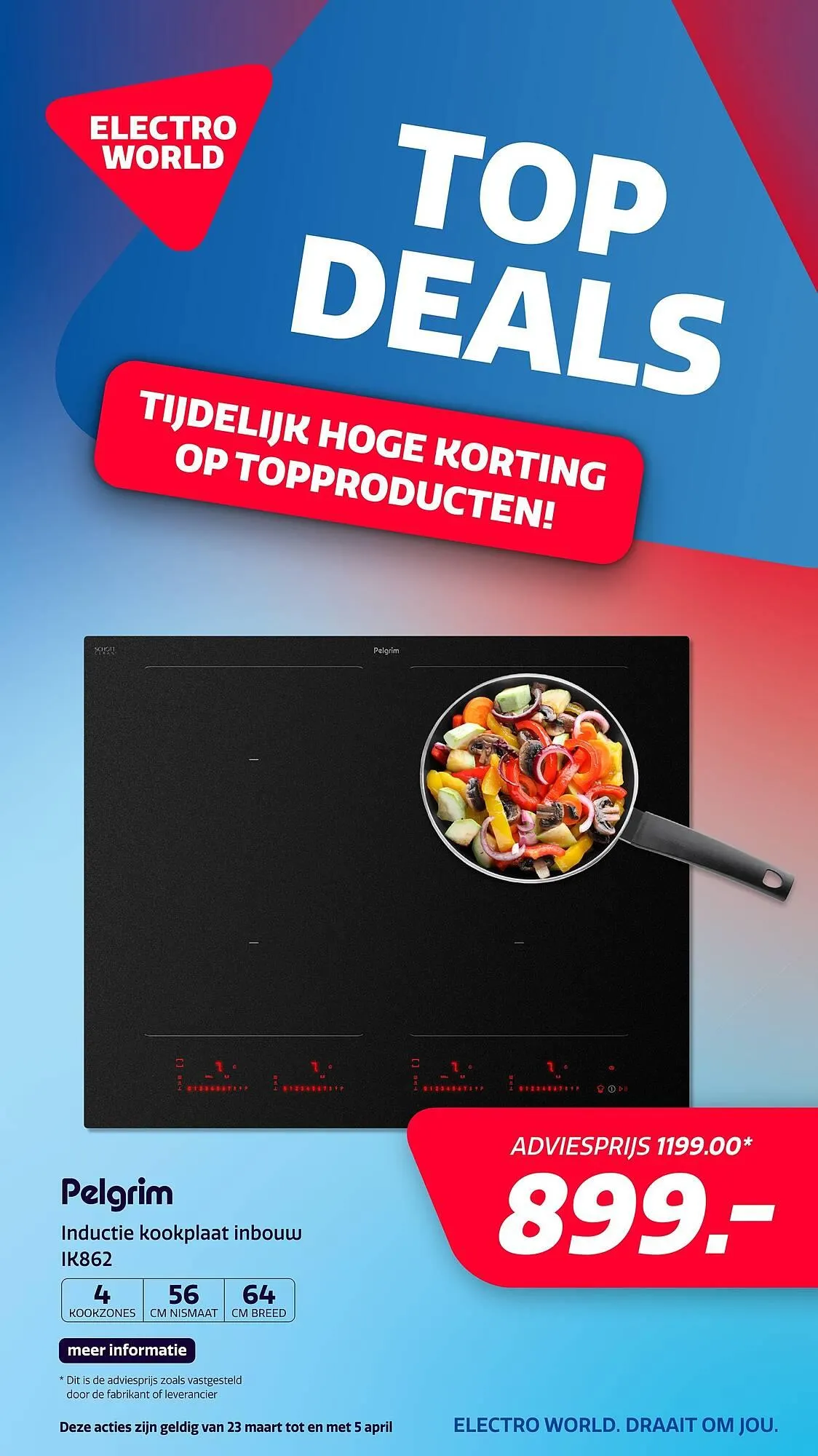 Electroworld folder van 25 maart tot 5 april 2026 - Folder pagina 1