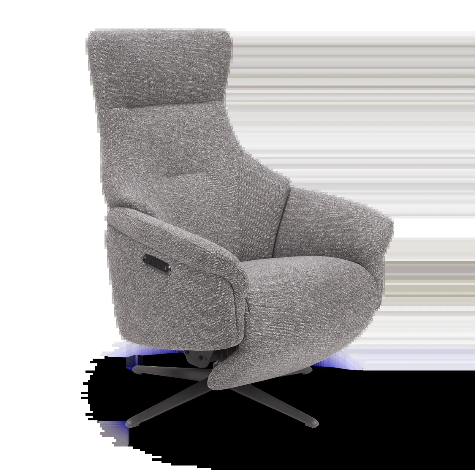 Relaxfauteuil (elektrisch/zwart) Impreza - Sneak Grey