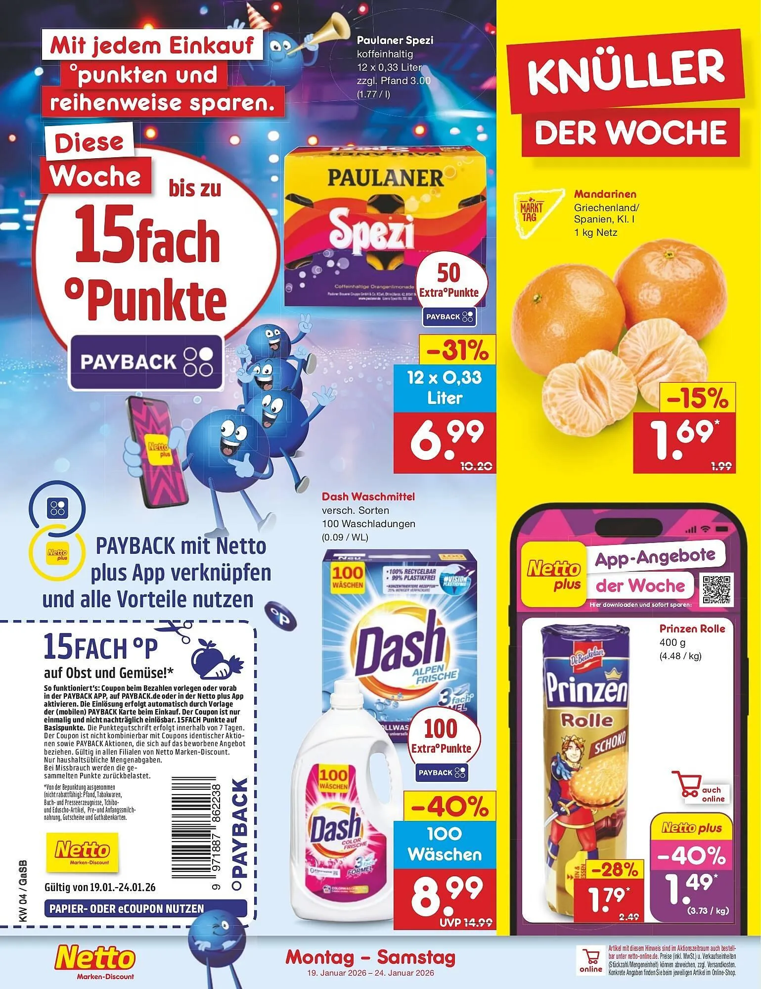 Netto Marken-Discount DE folder van 19 januari tot 24 januari 2026 - Folder pagina 4