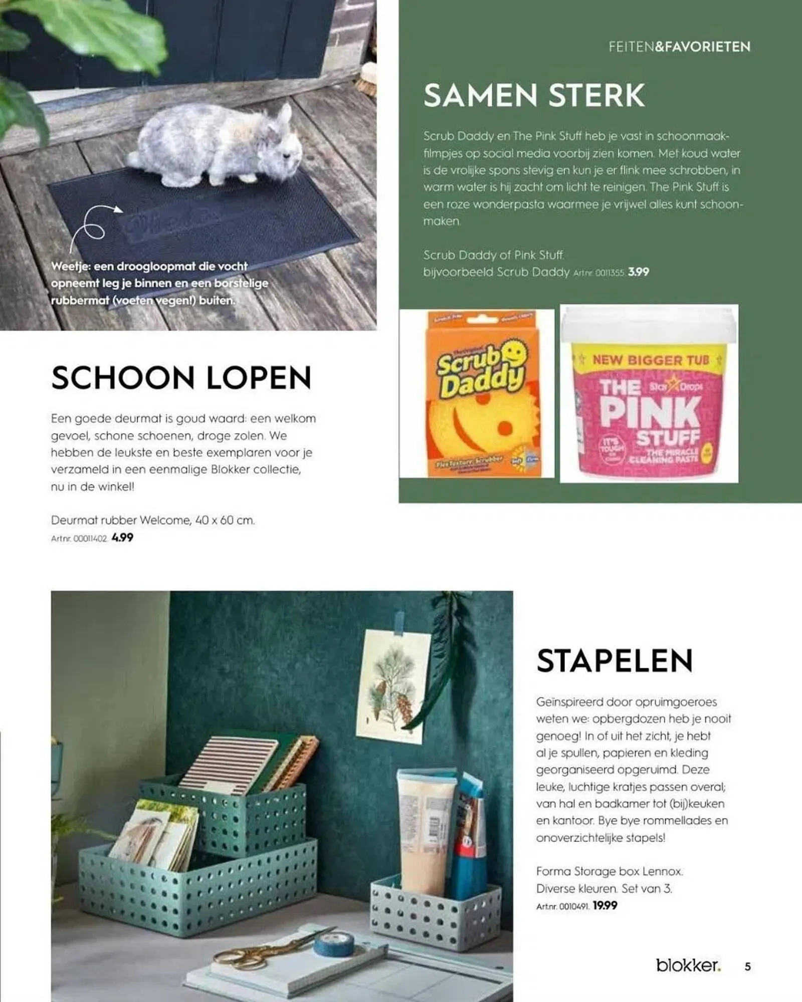 Blokker magazine van 23 januari tot 31 december 2023 - Folder pagina 5