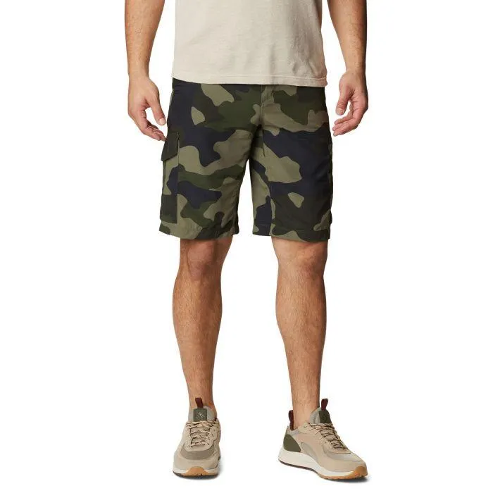 Silver Ridge Printed Cargo short heren stone green mod