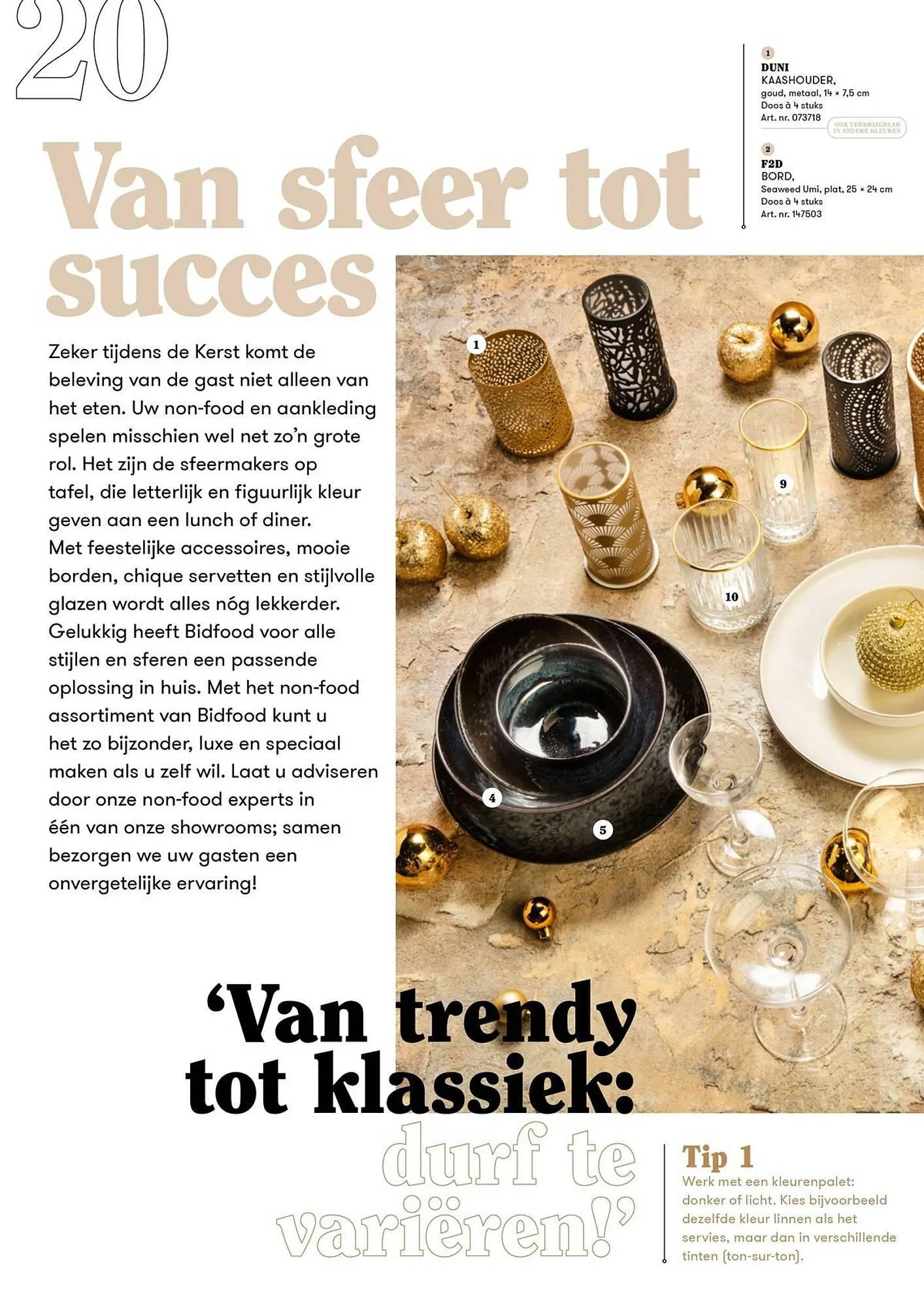 Bidfood folder van 30 oktober tot 10 december 2023 - Folder pagina 20