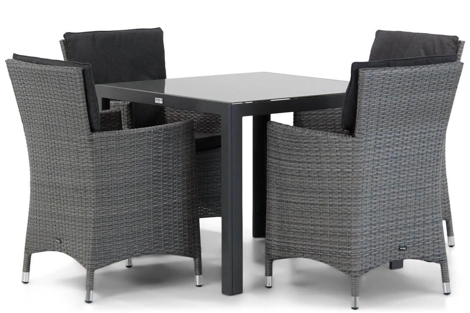 Garden Collections Orlando/Mondello 90 cm dining tuinset 5-delig