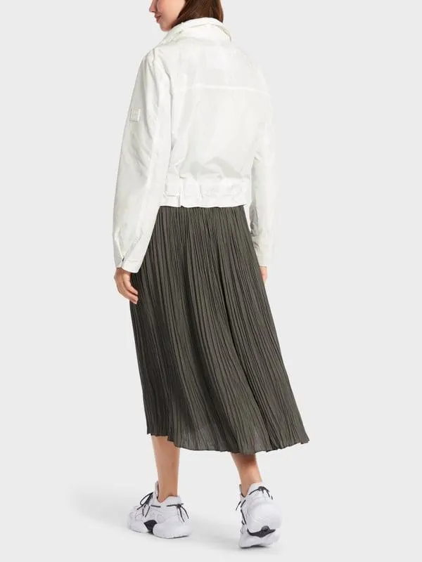 Outdoorjas met hoge opstaande kraag