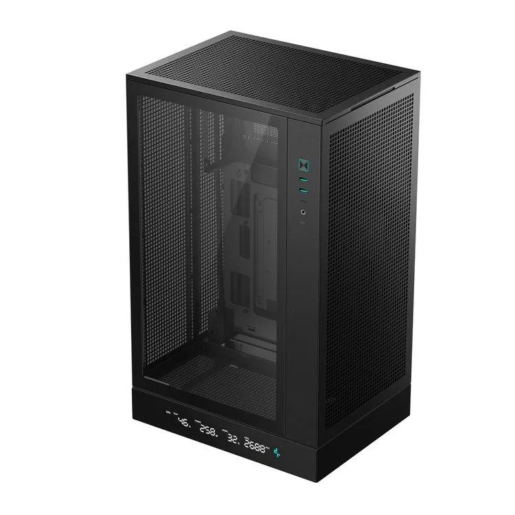 DeepCool CH270 DIGITAL Zwart