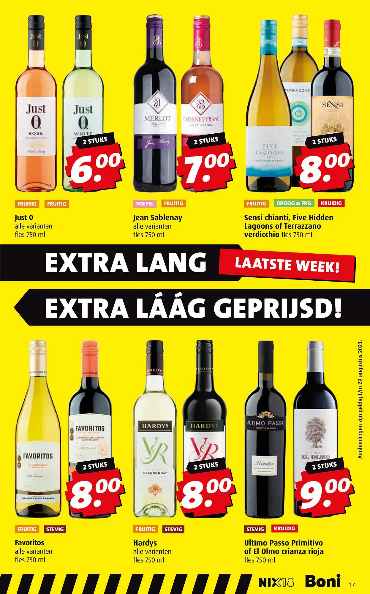 Boni folder van 23 augustus tot 29 augustus 2023 - Folder pagina 17