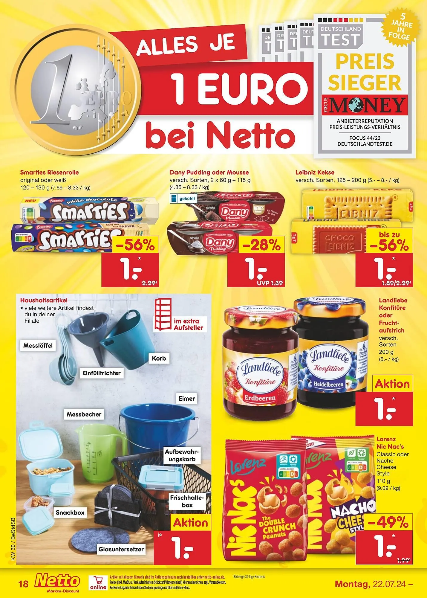 Netto Marken-Discount DE folder van 22 juli tot 27 juli 2024 - Folder pagina 20