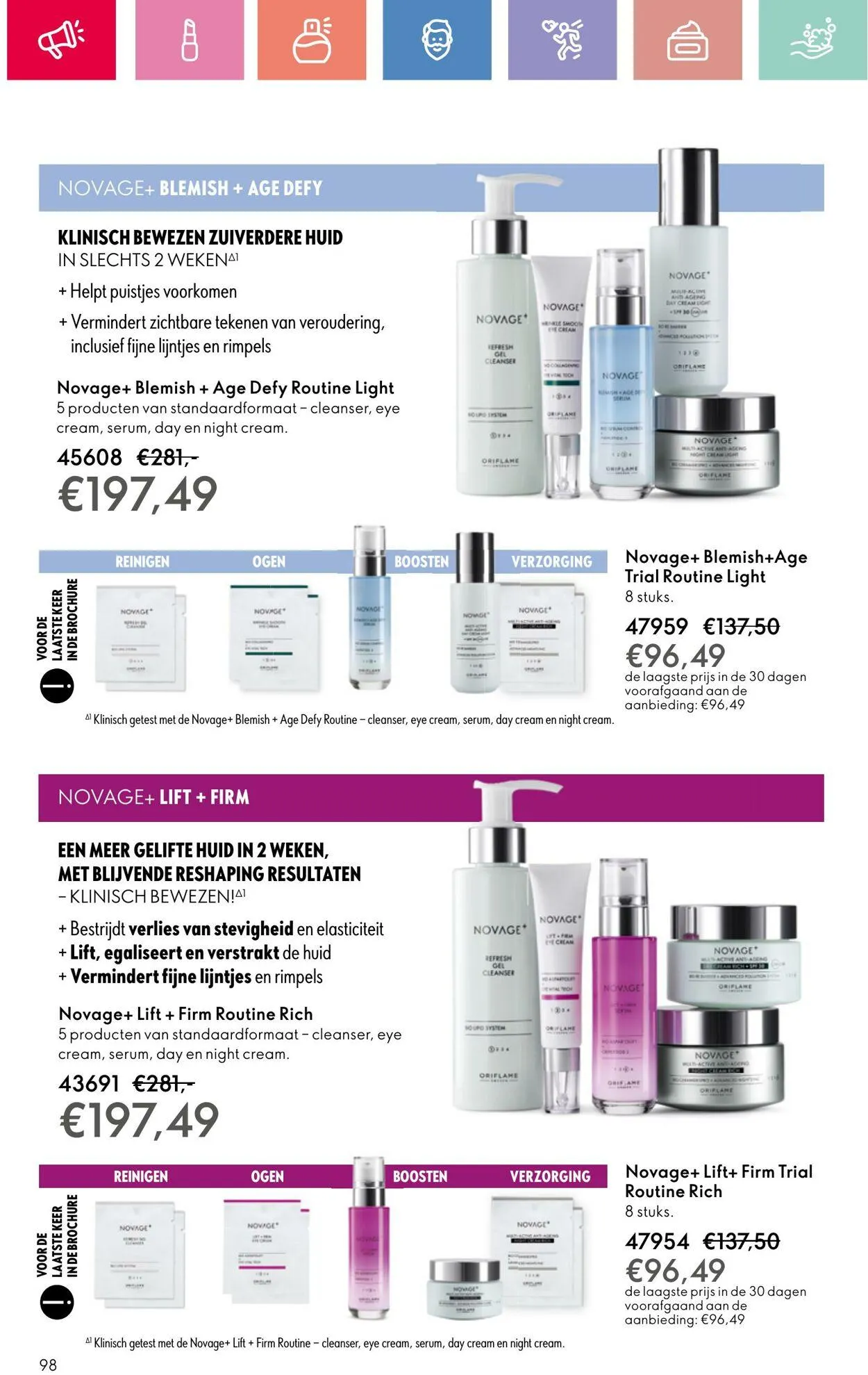 Oriflame Actuele folder van 24 augustus tot 7 september 2025 - Folder pagina 98