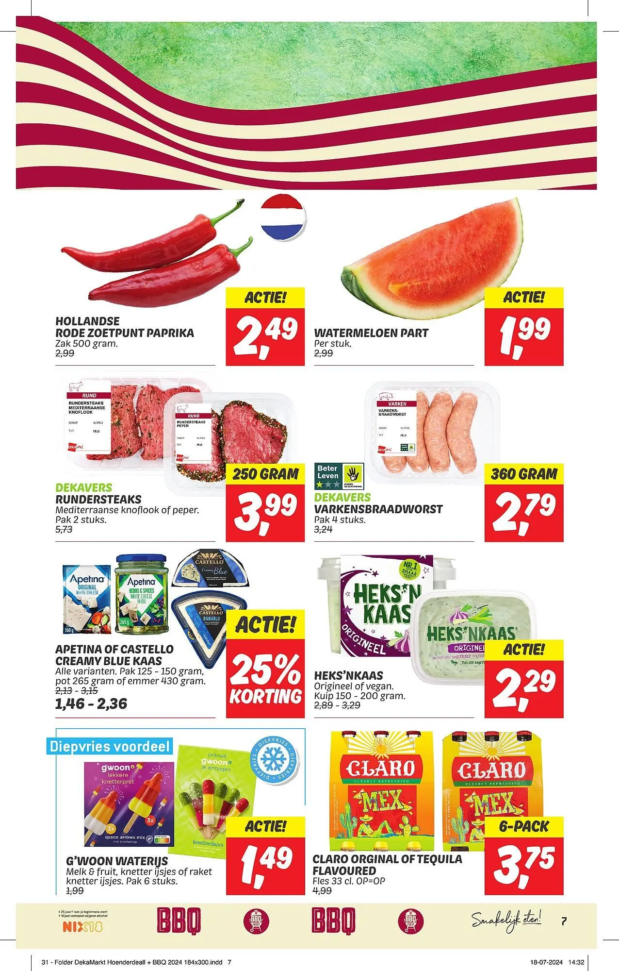 Dekamarkt folder van 30 juli tot 5 augustus 2024 - Folder pagina 7