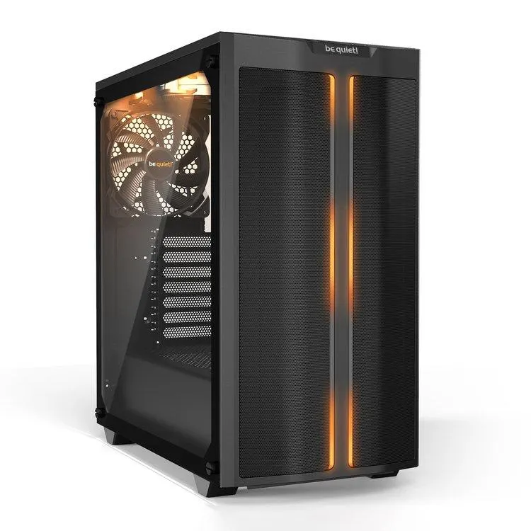 be quiet! Pure Base 500DX, RGB, T. Glass, Zwart