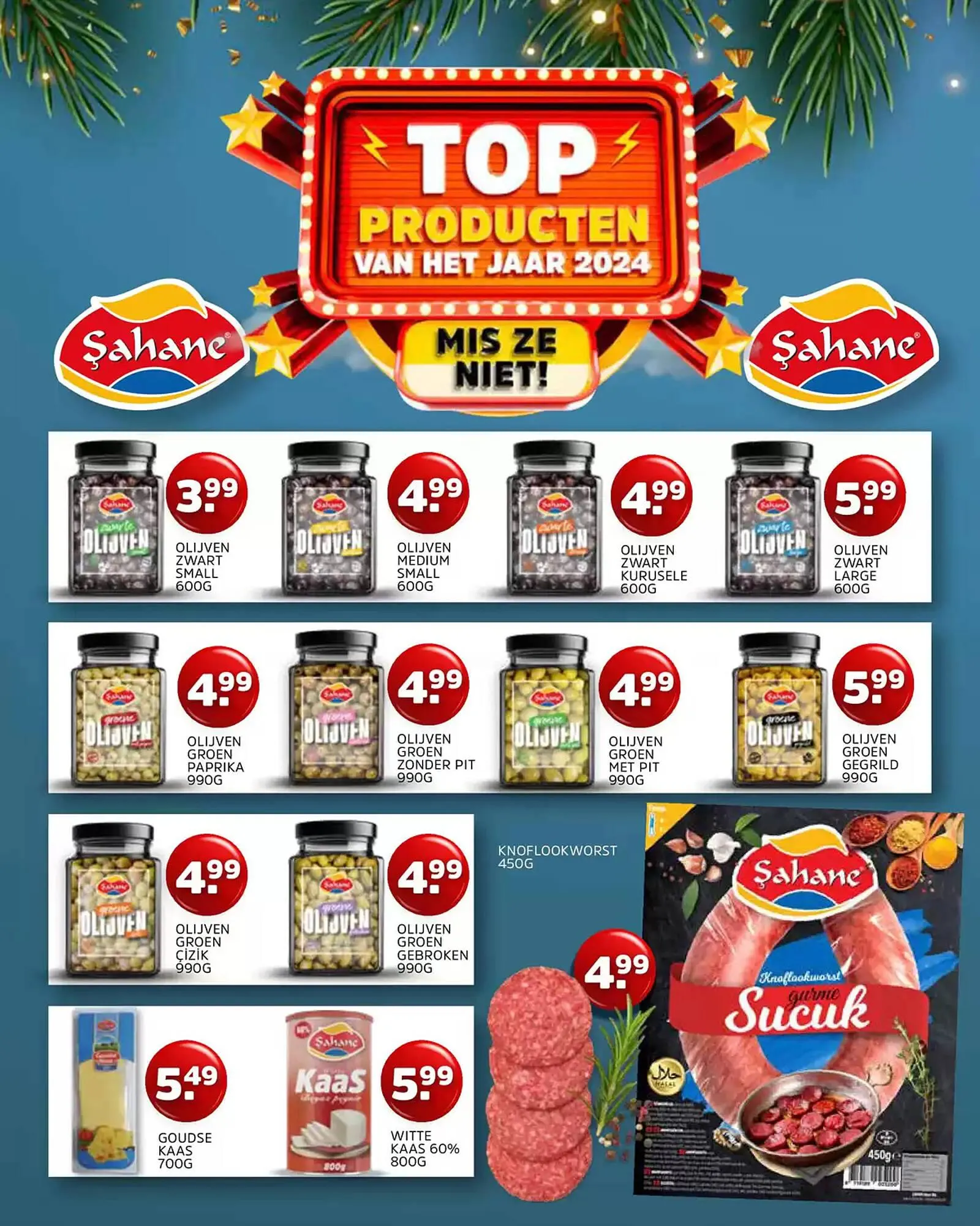 Sahan Supermarkten folder van 13 december tot 5 januari 2025 - Folder pagina 12