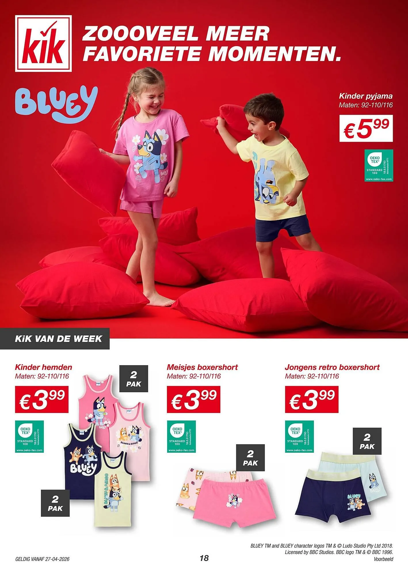 Kik folder van 27 april tot 3 mei 2026 - Folder pagina 18