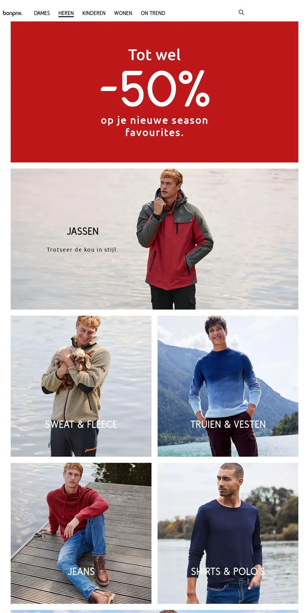 Bonprix Actuele folder van 22 december tot 28 december 2025 - Folder pagina 1