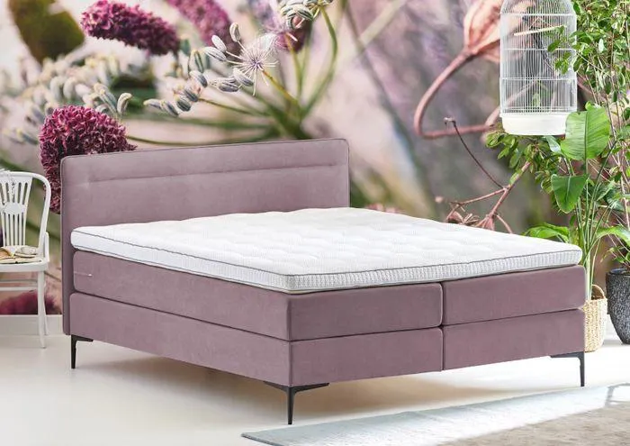 Cinderella Boxspring Tender Wave Compleet - Roze