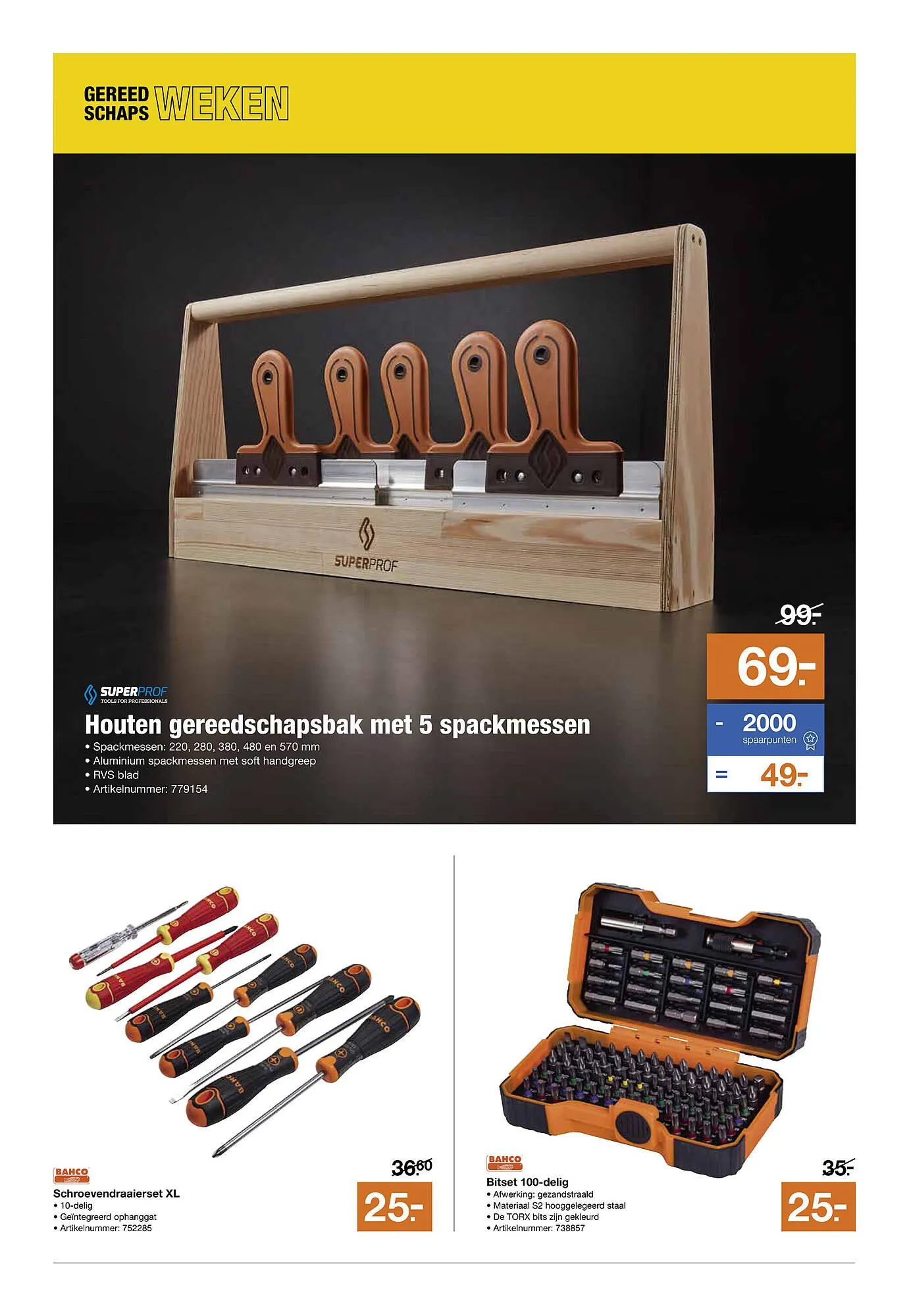 BOUWMAAT folder van 6 november tot 3 december 2023 - Folder pagina 19